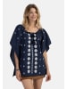 usha FESTIVAL Damen Poncho in Marine