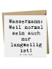 Mr. & Mrs. Panda Glückwunschkarte Spruch Wassermann Unikat mit S... in Weiß