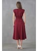 Woman Vision Kleid in Bordeaux