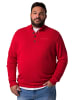 Men Plus Pullover in rot