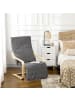 HOMCOM Relaxsessel in Grau 66,5L x 94B x 100H cm