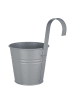 Butlers Hängetopf ZINC 6er-Set in Grau