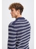 CASUAL FRIDAY Strickpullover CFKARL striped knit in Blau