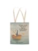 Mr. & Mrs. Panda Shopping Bag Pinguin Angelboot Design mit Spruch in Weiß