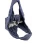 collezione alessandro Schulertasche " Wollflecht " in blau