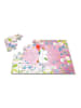 Mr. & Mrs. Panda Puzzle Einhorn Luftballon ohne Spruch in Rot Pastell