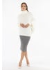 RISA Damen Strick Pullover in Weiss