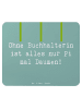 Mr. & Mrs. Panda Mousepad Spruch Buchhalterin Liebe mit Spruch in Meeresbrise