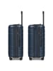 Redolz Essentials 11 4 Rollen Kofferset 3-teilig mit Dehnfalte in midnight blue