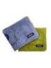 FLUFFINO Hundehandtuch Set 2-tlg. S grau/grün  Bunt