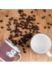Mr. & Mrs. Panda Camping Emaille Tasse Bester Bräutigam mit Spruch in Kaffa Coffee