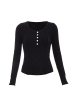 faina Women Strickpullover in SCHWARZ
