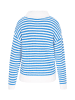 KIANNA Women Sweater in BLUE STRIPES
