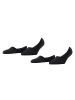 Burlington Socken 2er Pack in Schwarz