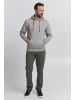 FQ1924 Hoodie FQTheo 21900220 ME Melierter Kapuzenpullover mit abgesetzter Kordel in Weiß