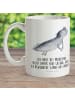 Mr. & Mrs. Panda Becher Axolotl Schwimmen mit Spruch in Weiß