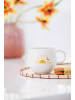 Villeroy & Boch 6er Set Henkelbecher Hello Sunshine With Love in 290 ml in weiß-gelb