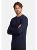 U.S. Polo Assn. Longsleeve USAaron – Herren Langarmshirt mit Logo-Stickerei in Navy-Rot