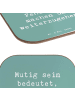 Mr. & Mrs. Panda Untersetzer Tasse Spruch Fehler machen Lernen m... in Meeresbrise