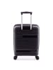 Gladiator 3800 4 Rollen Kabinentrolley 55 cm mit Dehnfalte black
