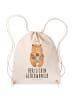 Mr. & Mrs. Panda wander rucksack Bär Baby mit Spruch in Creme