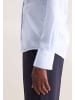 Seidensticker Kelchkragenbluse Slim in Hellblau