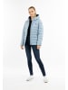 Schmuddelwedda Wattierte Winterjacke in Hellblau-271