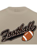 Cotton Prime® T-Shirt American Football in beige