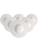 Villeroy & Boch 6er Set Speiseteller Manufacture Ice ø 28 cm weiß in weiß