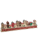 Beliani Dekofigur ASPERN in Rot - (W) 83 x (H) 18 x (L) 10 cm