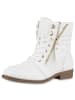 VAN HILL Schnürstiefeletten Paisley in Weiss