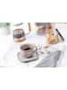 Ritzenhoff & Breker 6er Set Kaffeeuntertassen Casa ø 13,5 cm in Grau