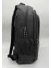 EGOMAXX Hardshell Rucksack Backpack Gepolstert Libosi Design in Schwarz-2