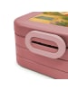 Mr. & Mrs. Panda Snack Box Eule Frankreich Design ohne Spruch in Rot Pastell