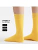 von Jungfeld Classic Socken Signature Innenbund in Gelb