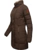 Marikoo Wintermantel Lieblings Jacke in Dark Brown