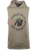 Gorilla Wear Ärmelloser Marshall-Hoodie – Armeegrün – Größe L