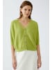 Oui Strickjacke in pea green