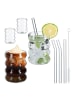 relaxdays 4x Trinkgläser in Transparent - 350 ml