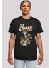 F4NT4STIC T-Shirt Tom und Jerry The Chase Is On in schwarz