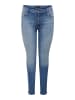 ONLY Carmakoma Curvy Skinny Jeans Plus Size Stretch Denim Hose CARMAYA in Hellblau