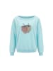 myMo Women Sweatshirt in Aqua
