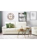 Beliani 3-Sitzer Sofa VOGAR in Beige/Schwarz - (W) 195 x (H) 90 x (L) 74 cm