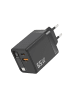 Wisam® Teltech Schnellladegerät GaN USB / USB-C / Kabel USB-C 65W 65W PD PPS