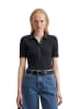Marc O'Polo Geripptes Poloshirt slim in Dark Navy