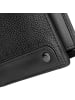 Bugatti Due Geldbörse RFID Schutz Leder 10 cm schwarz