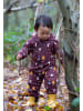 Little Green Radicals Organic Cotton Snug Suit in Brown