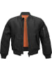 Brandit Kinder Bomberjacke "Kids Ma1 Jacket" in Schwarz