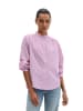 Marc O'Polo Streifenbluse regular in Medium Pink