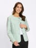 WITT WEIDEN Bouclé-Blazer in kalkmint-meliert